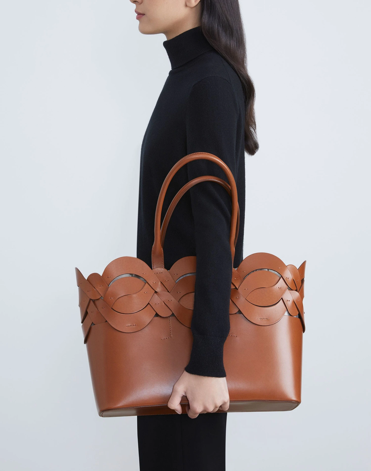 Vachetta Leather 8 Knot Tote—Large 2 Vachetta Leather 8 Knot Tote—Large - Image 2