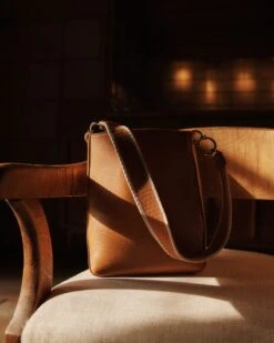 Grained Calfskin Leather 8 Knot Hobo—Small 16 Grained Calfskin Leather 8 Knot Hobo—Small -Lafayette 148 Store a2516 hgbx copper elevated