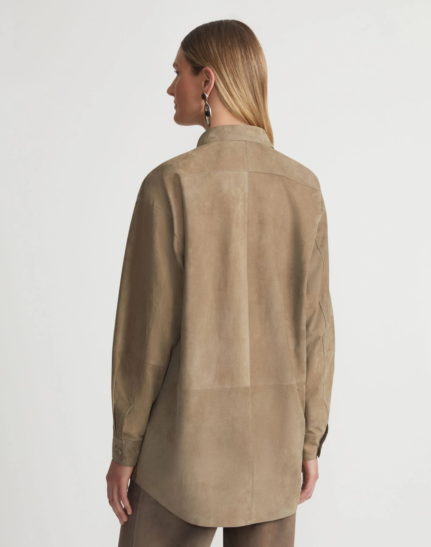Paperfine Suede Oversized Shirt 5 Paperfine Suede Oversized Shirt - Image 5