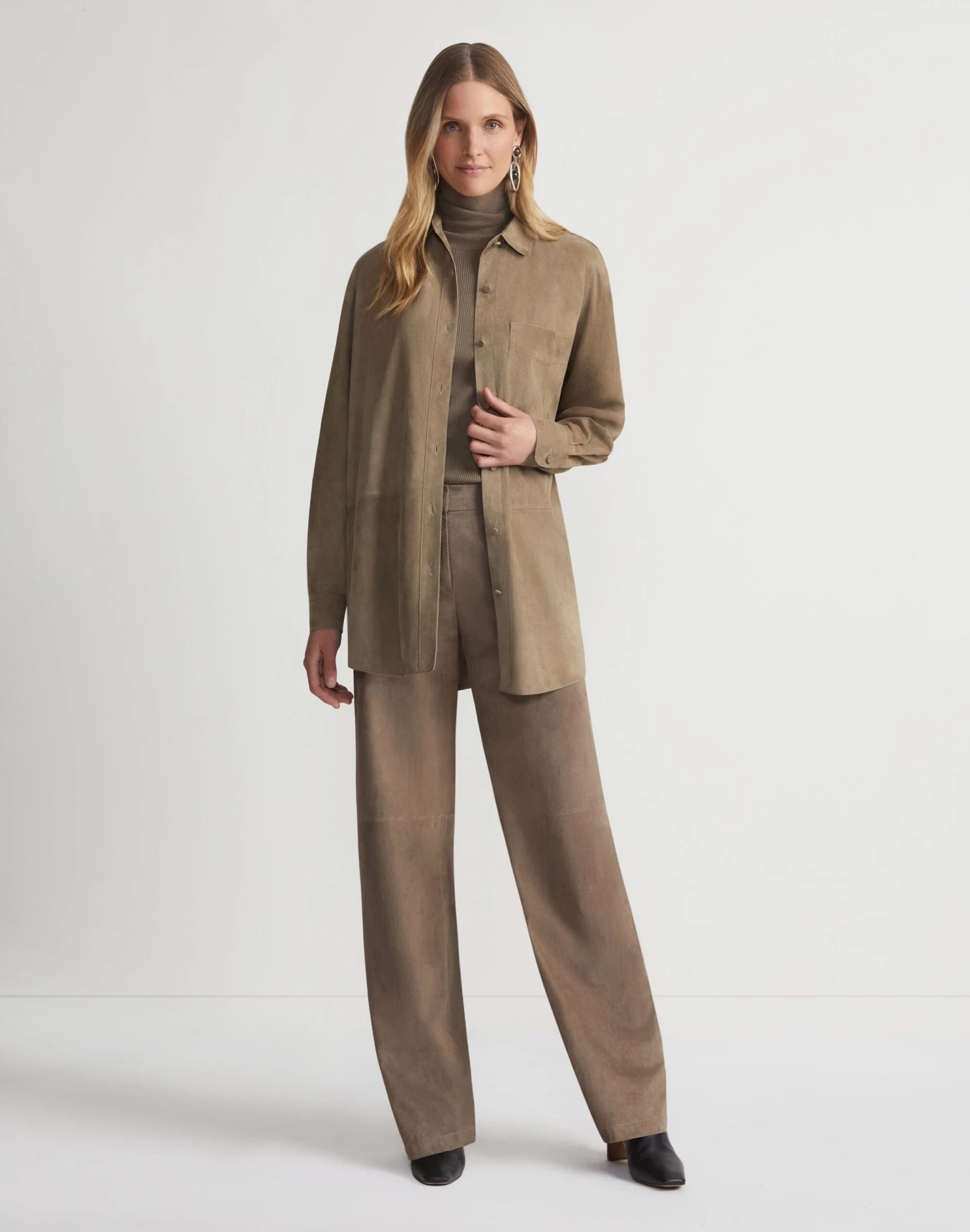 Paperfine Suede Oversized Shirt 4 Paperfine Suede Oversized Shirt - Image 4