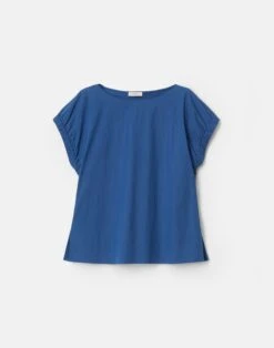 Travel Cotton Gathered Cuff Shirt