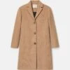 Camel Hair Three Button Coat -Lafayette 148 Store mcc71h 1d39 camel flat