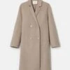 Wool-Cashmere Double Face Double Breasted Coat -Lafayette 148 Store mcc72r 5423 hickory flat
