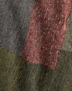 Fragment Jacquard Car Coat 9 Fragment Jacquard Car Coat -Lafayette 148 Store mcc76r 2d24 forage green multi detail2