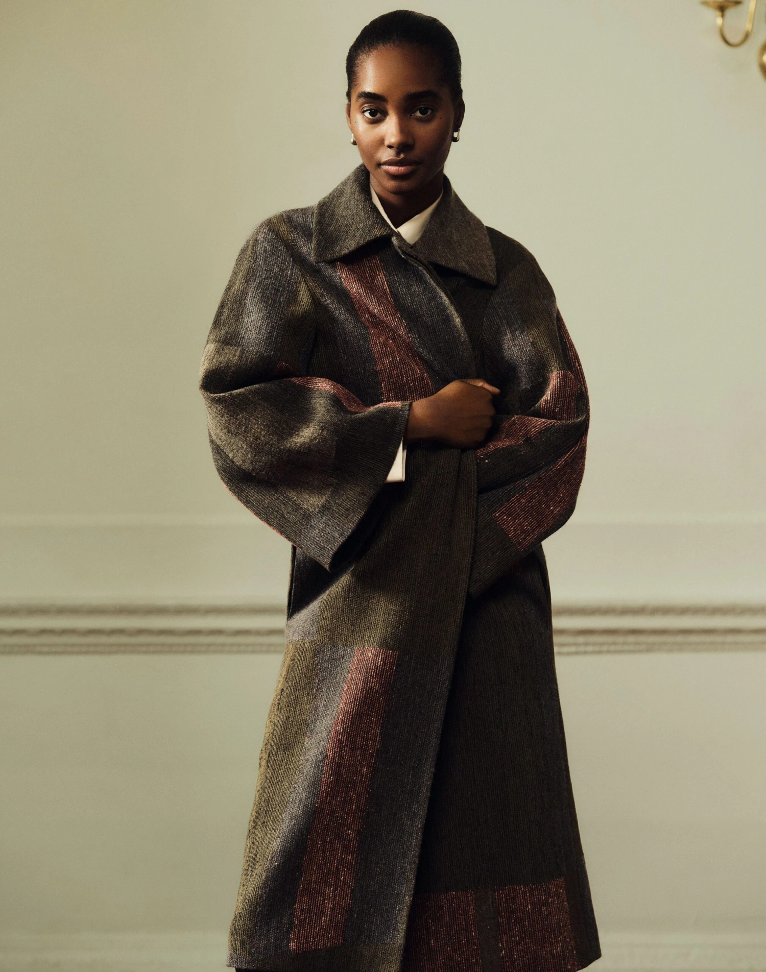 Fragment Jacquard Car Coat 6 Fragment Jacquard Car Coat - Image 6