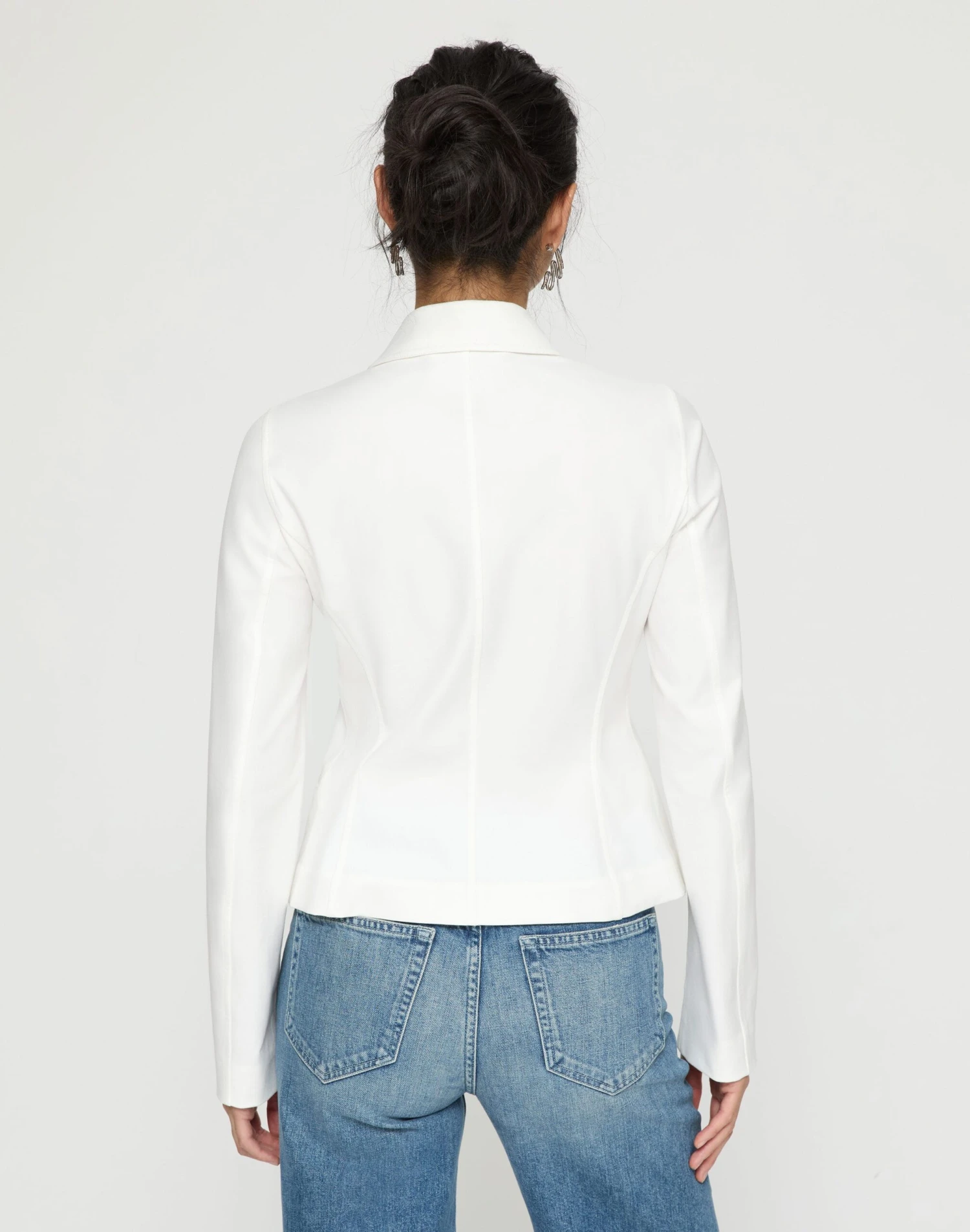 Techno Stretch Twill Zip Tailored Jacket 5 Techno Stretch Twill Zip Tailored Jacket - Image 5