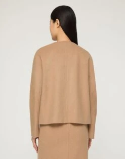Camel Hair Patch Pocket Collarless Jacket -Lafayette 148 Store mjdw6h 1d39 camel back