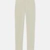 Techno Stretch Twill Stanton Pant -Lafayette 148 Store mp774r 9458 khaki flat