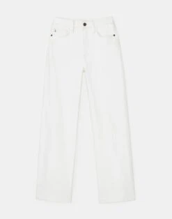 L148 Denim Wyckoff Wide-Leg Cropped Jean