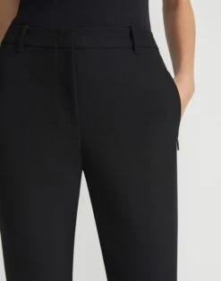Acclaimed Stretch Essex Slim Pant -Lafayette 148 Store mpe13r j525 black detail