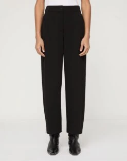 Regenerated Punto Milano Downing Barrel Leg Ankle Pant -Lafayette 148 Store mpe71r j003 black default