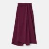 Fine Cotton-Silk Asymmetric Knit Skirt 10 Fine Cotton-Silk Asymmetric Knit Skirt -Lafayette 148 Store mwed9r kkg2 violet ash flat