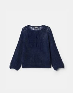Cotton Open Knit Sweater